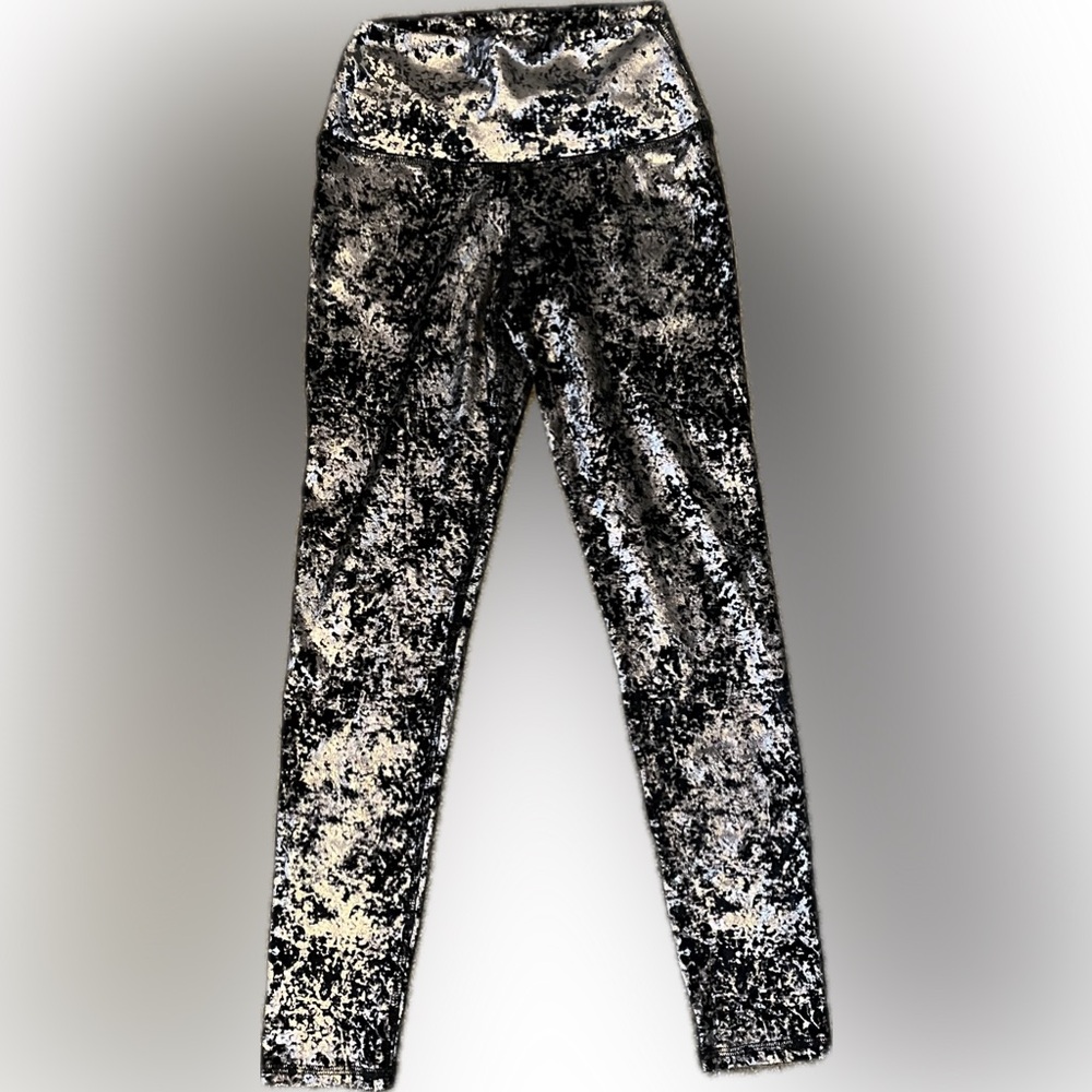 Jala Black Splatter Chill Yoga Pant size S - Picture 3 of 10